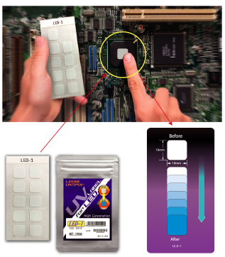 UV Label / UV label for LED